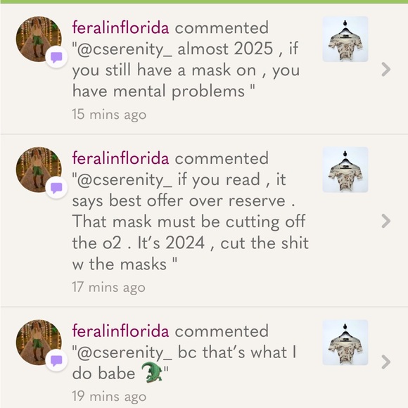 Beware of this seller! She’s extremely rude and will block you if you comment - Picture 4 of 5